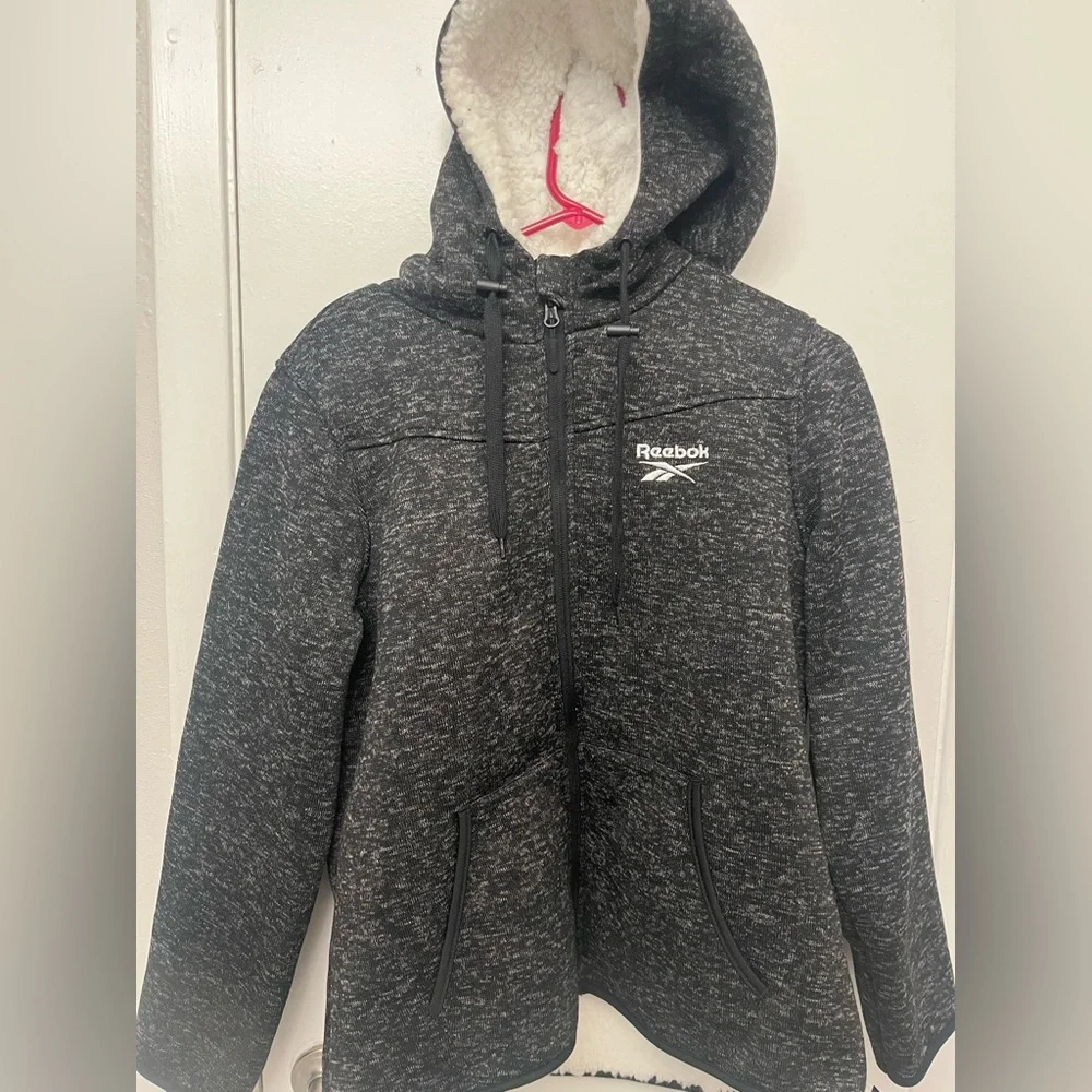 Reebok faux fur sherpa jacket - Picture 1 of 7